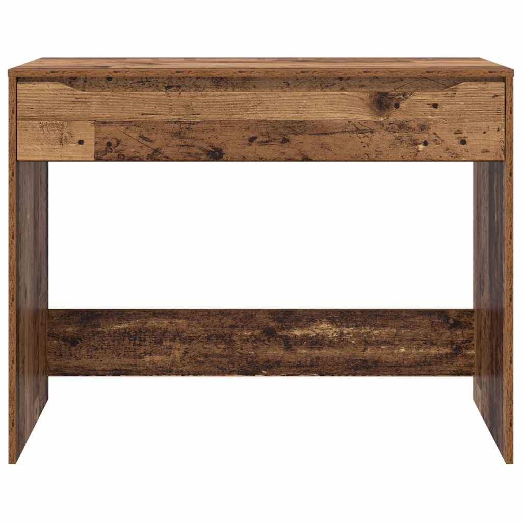 vidaXL Schreibtisch Altholz 100 x 50 x 78 cm Holzwerkstoff - Image 6