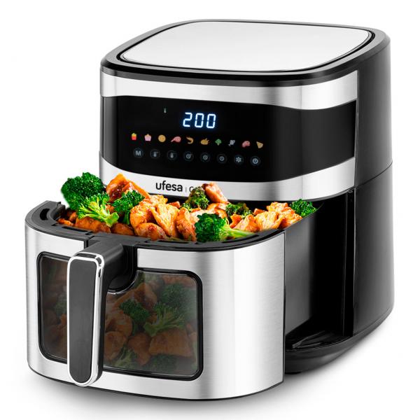 Friggitrice ad Aria UFESA Cardinal Nero 1700 W 6 L