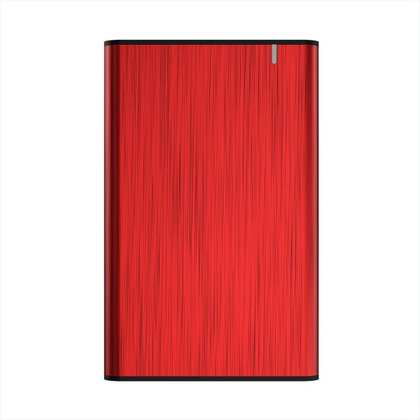 Custodia Hard Disk Aisens ASE-2525RED Rosso 2,5"