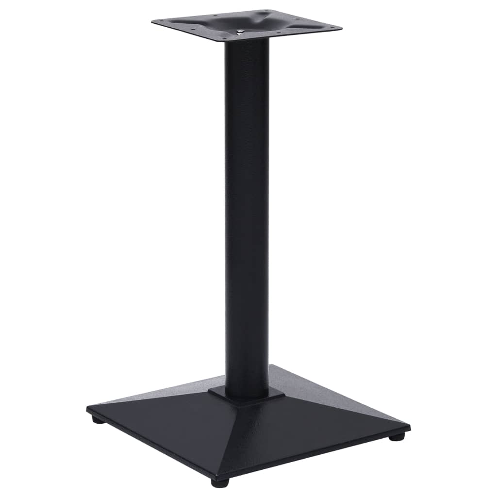 vidaXL Pata de mesa de bistró negra 41x41x72 cm de hierro fundido