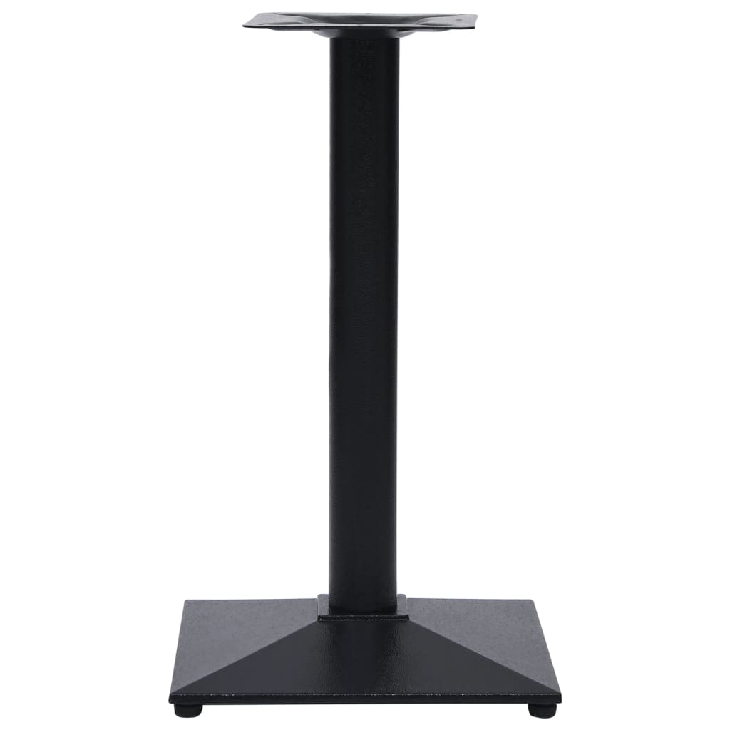 vidaXL Pata de mesa de bistró negra 41x41x72 cm de hierro fundido - Image 3