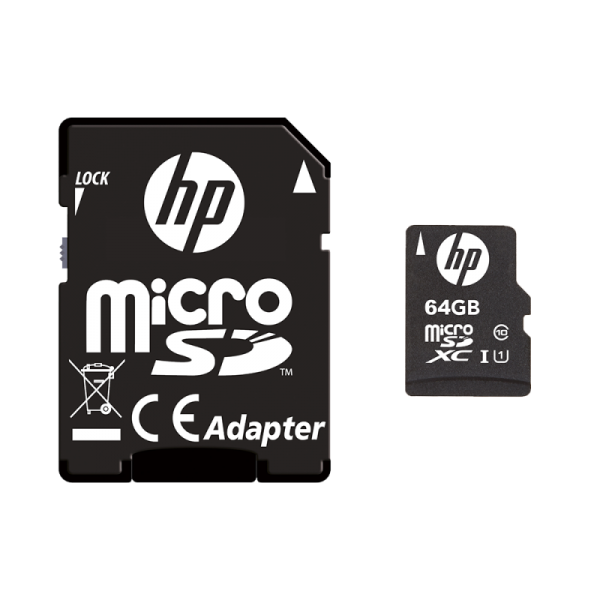 Scheda Di Memoria Micro SD con Adattatore HP SDU64GBXC10HP-EF 64GB - Image 3