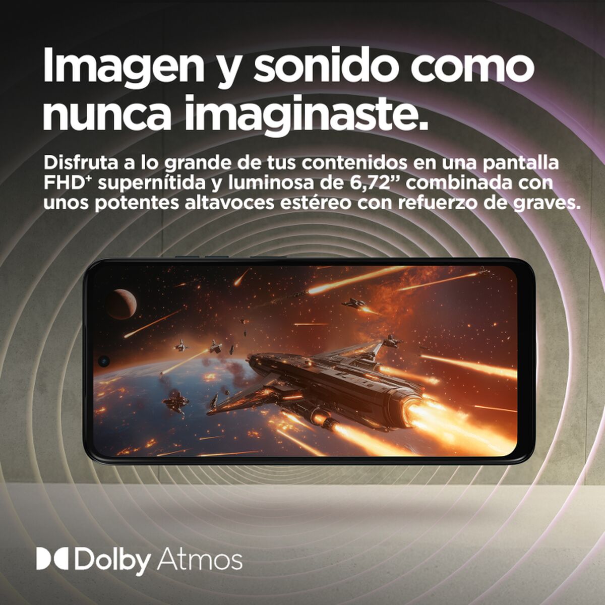 Smartphone Motorola PB6E0002SE 6,72" 8 GB RAM 128 GB Arancio - Image 6