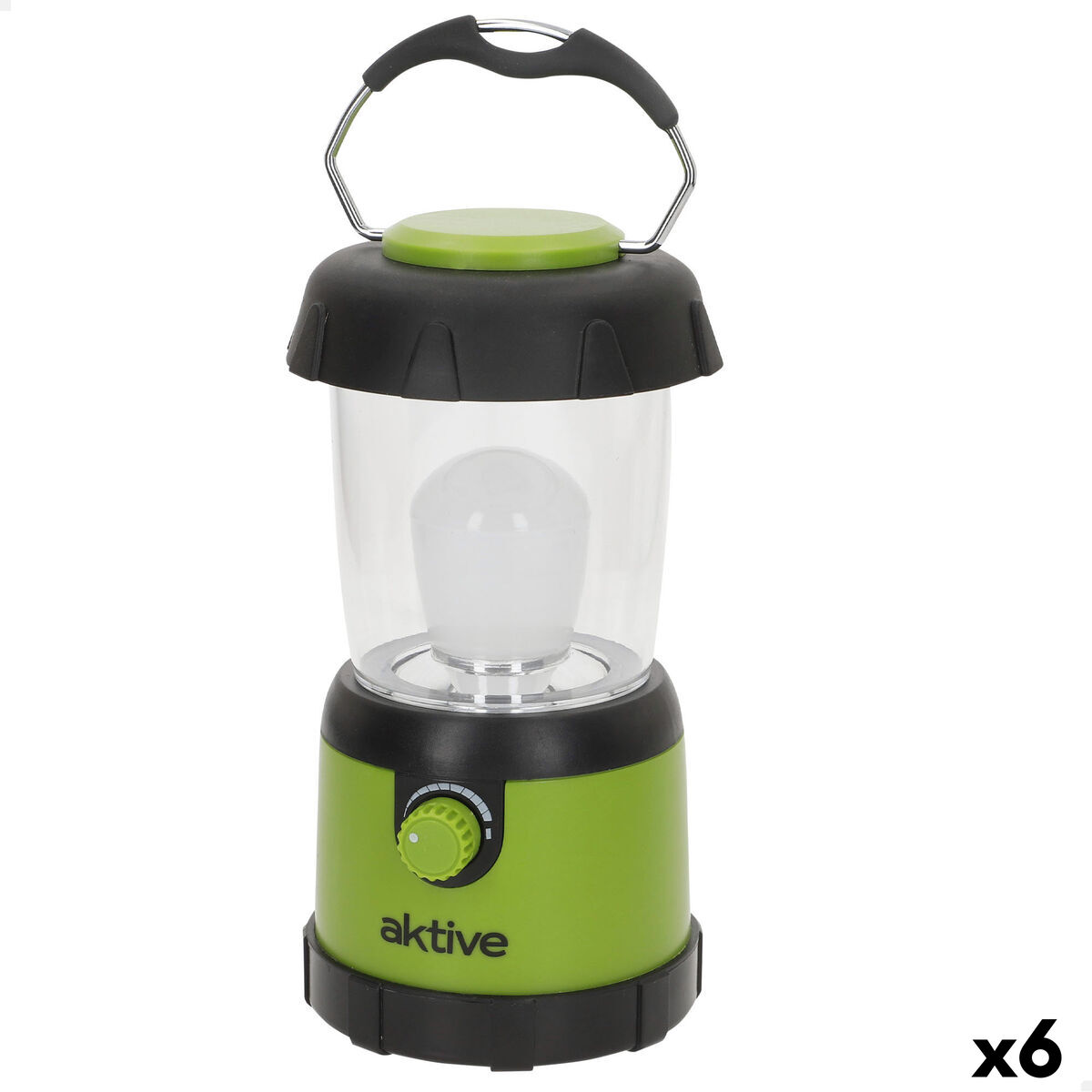 Torcia Aktive Metallo Plastica Campeggio (6 Unità)