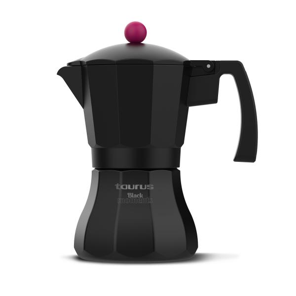 Caffettiera Italiana Taurus KCP90012I 12T Nero Acciaio inossidabile Alluminio 12 Tazze