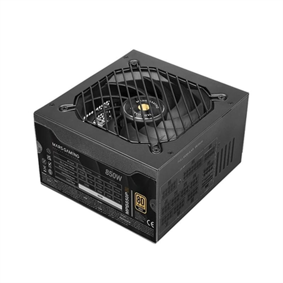 Fonte di Alimentazione Mars Gaming MPB850PSI 850 W ATX 80 Plus Gold