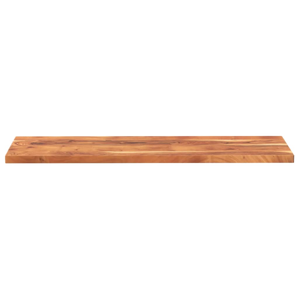 vidaXL Tablero de mesa rectangular madera maciza acacia 140x50x2,5 cm - Image 3