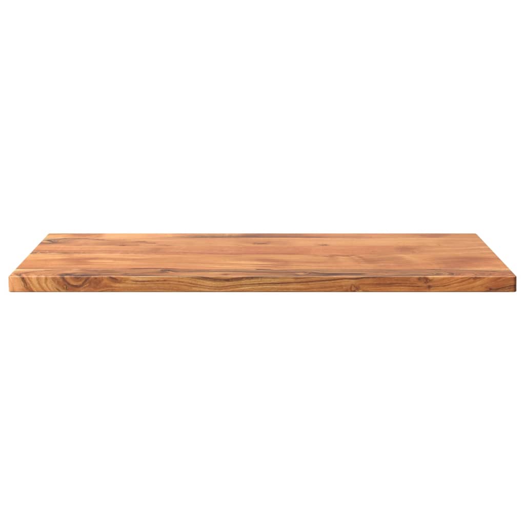 vidaXL Tablero de mesa rectangular madera maciza acacia 80x70x2,5 cm - Image 3