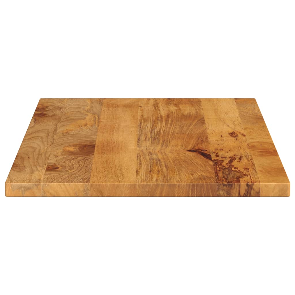 vidaXL Tablero de mesa rectangular madera maciza mango 100x70x2,5 cm - Image 4