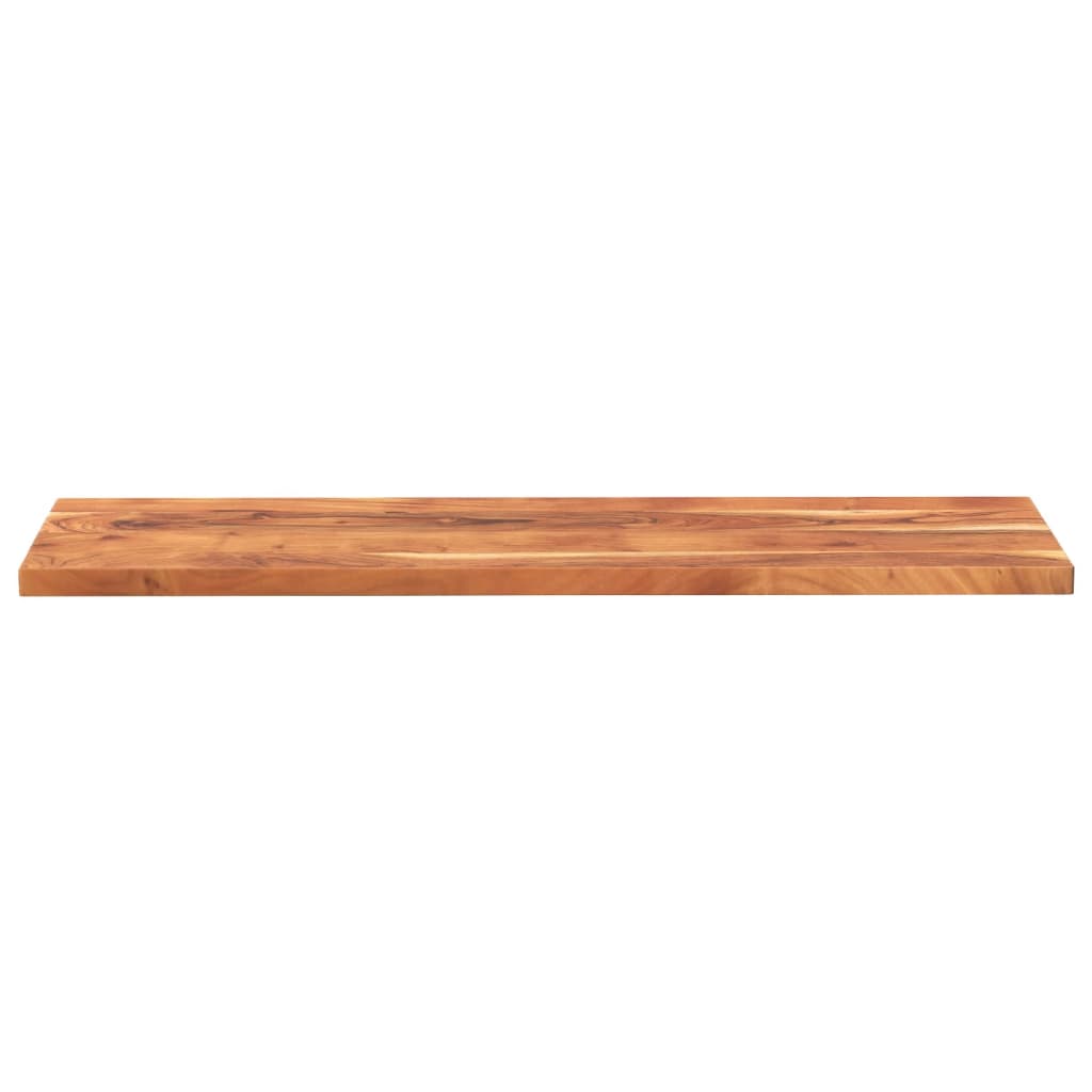 vidaXL Tablero de mesa rectangular madera maciza acacia 140x60x2,5 cm - Image 3