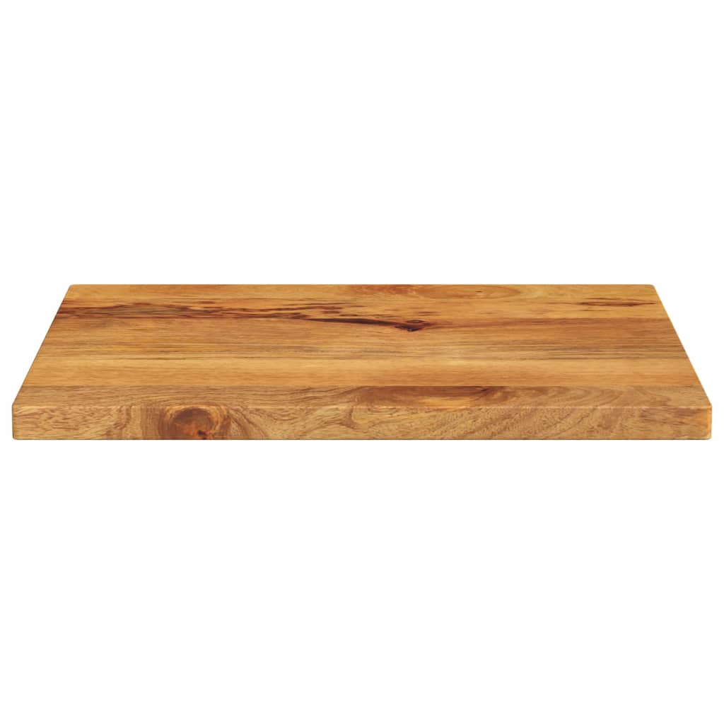 vidaXL Tablero de mesa rectangular madera maciza mango 60x50x2,5 cm - Image 3