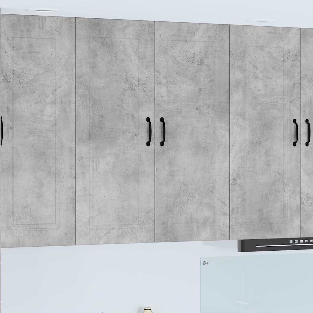 vidaXL Küchenwandschrank Beton Grau 80 x 31 x 100 cm Holzwerkstoff