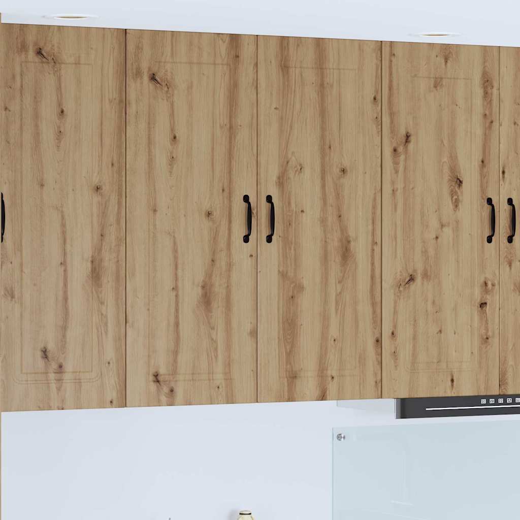 vidaXL Küchenwandschrank Artisan-Eiche 80 x 31 x 100 cm Holzwerkstoff