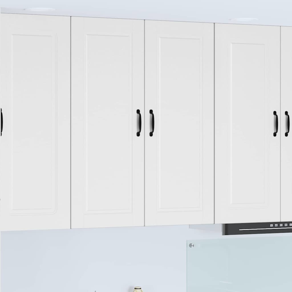 vidaXL Küchenwandschrank Hochglanz Weiß 80 x 31 x 100 cm Holzwerkstoff