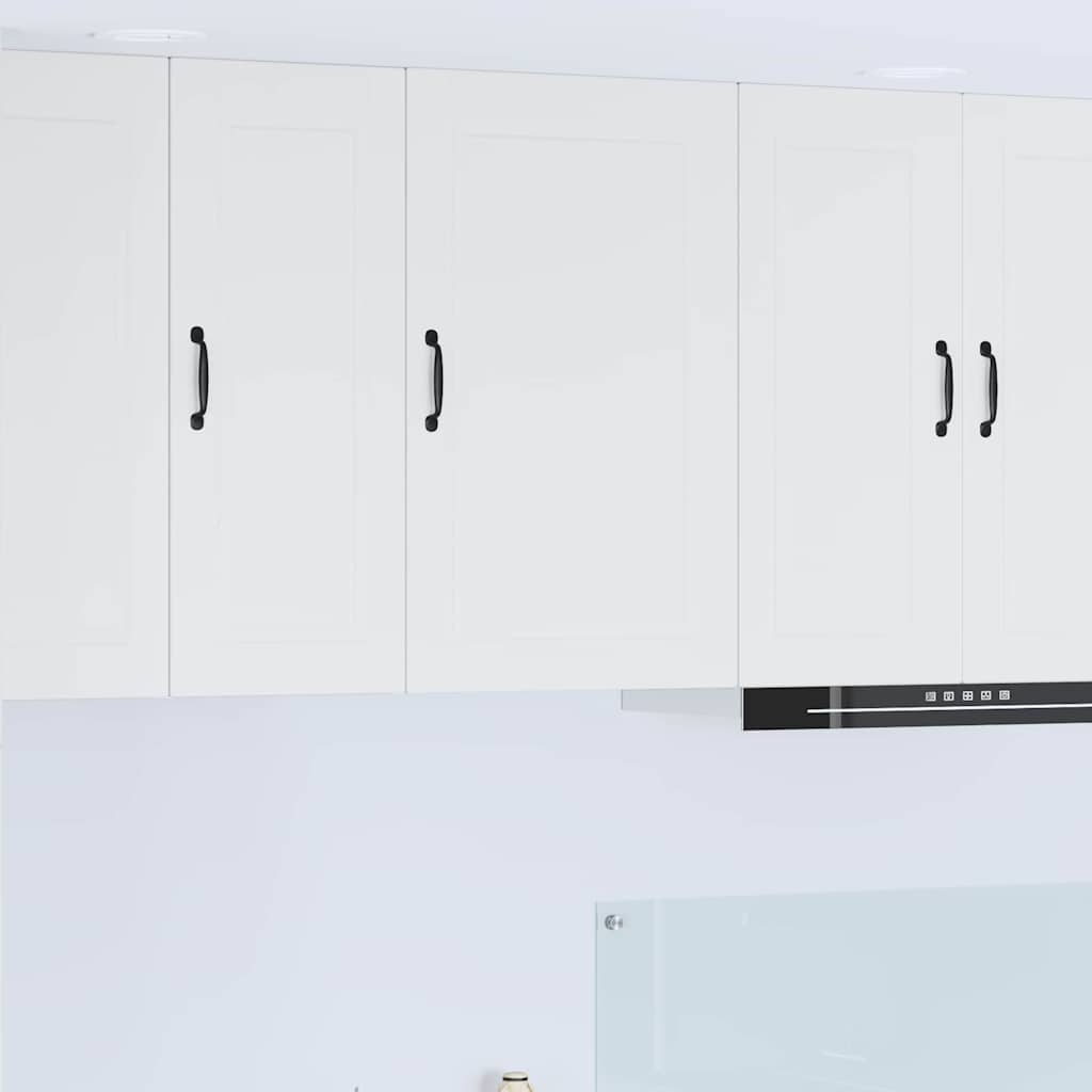 vidaXL Küchenwandschrank Hochglanz Weiß 50 x 31 x 80 cm Holzwerkstoff