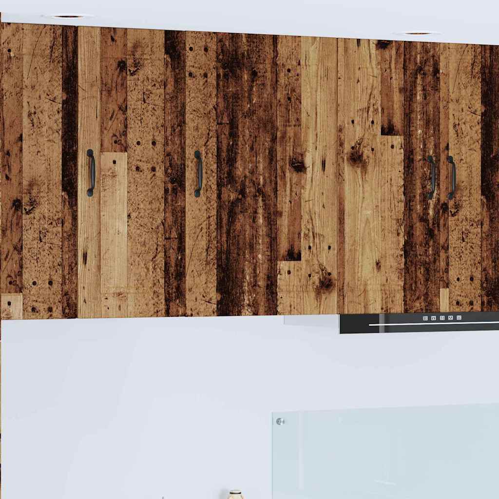 vidaXL Küchenwandschrank mit Tür Altholz 50 x 31 x 80 cm Holzwerkstoff