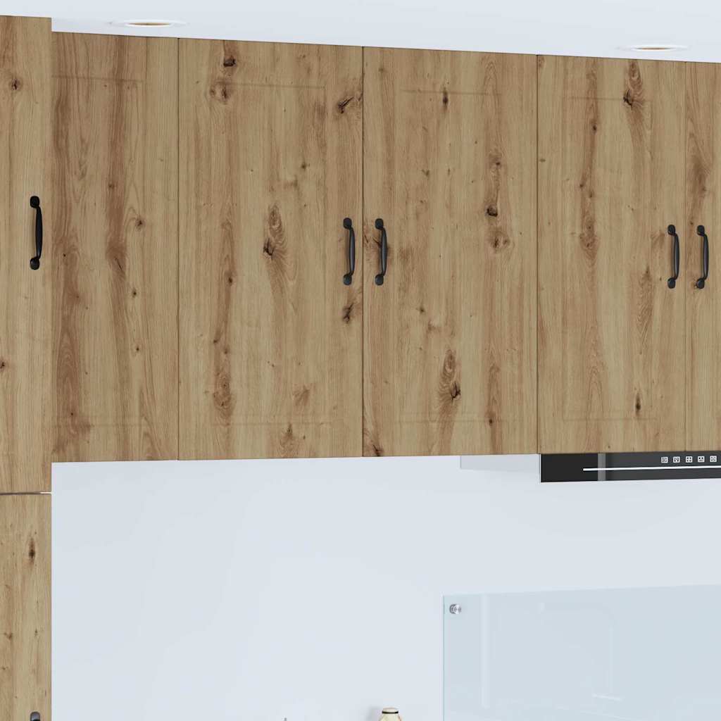 vidaXL Küchenwandschrank Artisan-Eiche 80 x 31 x 80 cm Holzwerkstoff