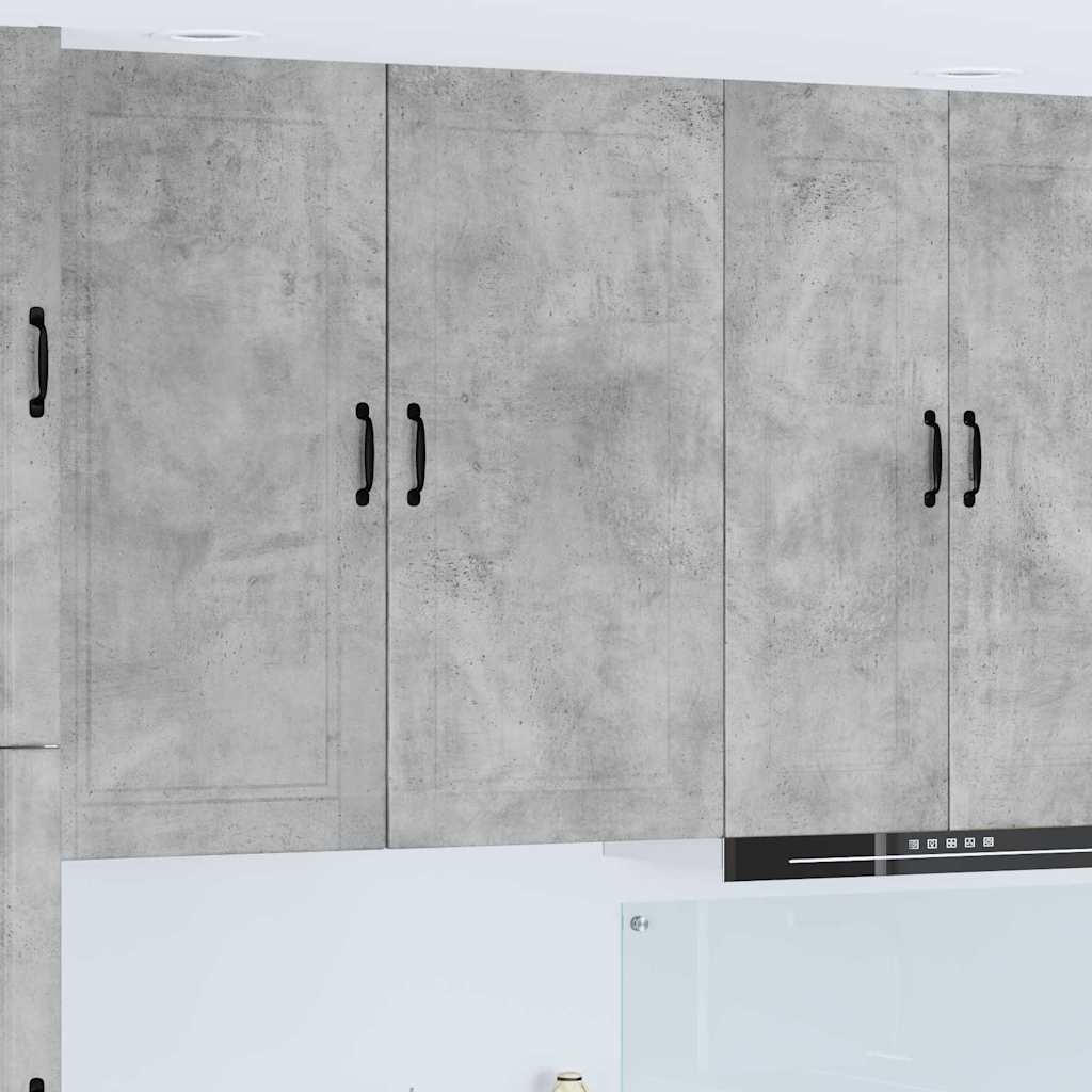 vidaXL Küchenwandschrank Beton Grau 50 x 31 x 100 cm Holzwerkstoff
