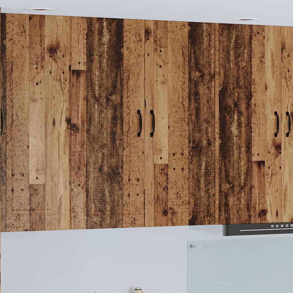 vidaXL Küchenwandschrank Altholz 80 x 31 x 100 cm Holzwerkstoff