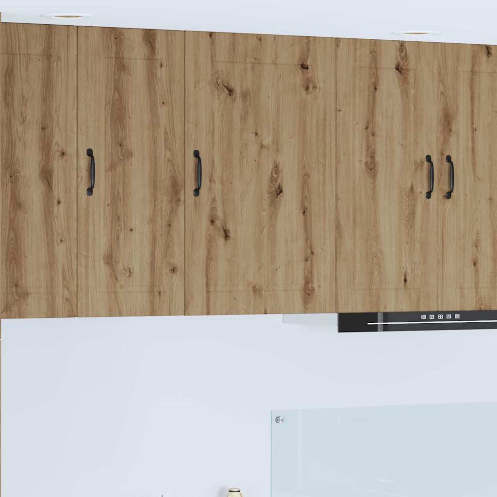 vidaXL Küchenwandschrank Artisan-Eiche 50 x 31 x 80 cm Holzwerkstoff