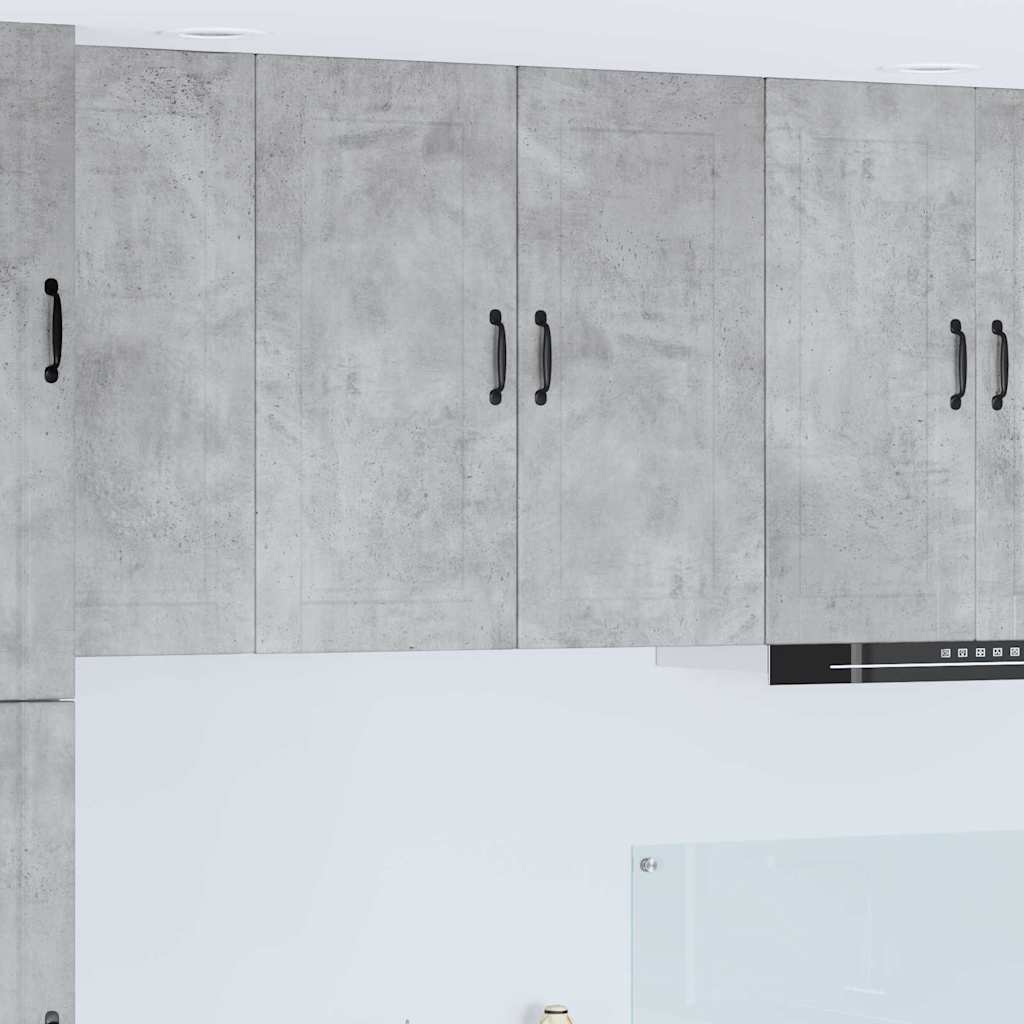 vidaXL Küchenwandschrank Beton Grau 80 x 31 x 80 cm Holzwerkstoff