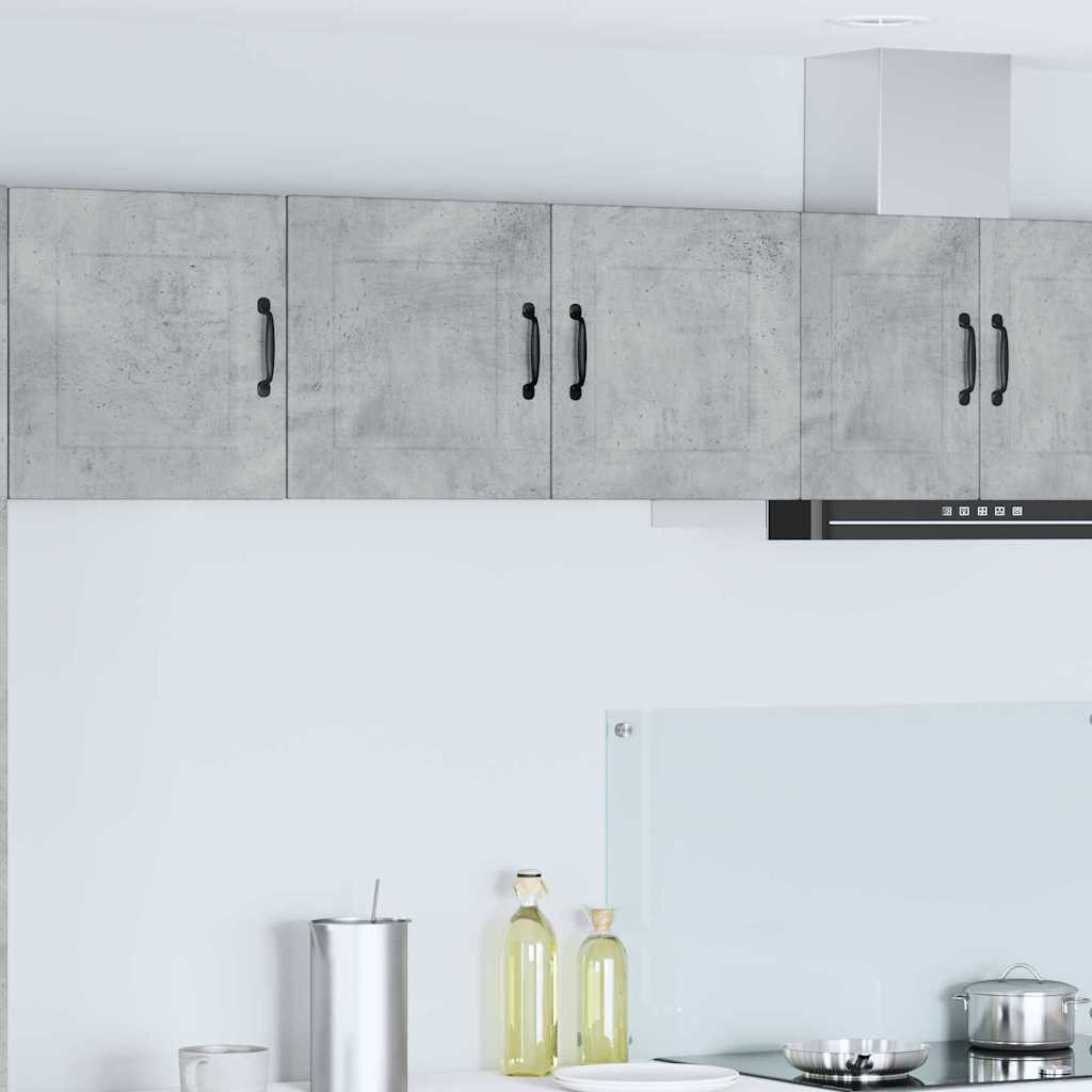 vidaXL Küchenwandschrank Beton Grau 80 x 31 x 40 cm Holzwerkstoff