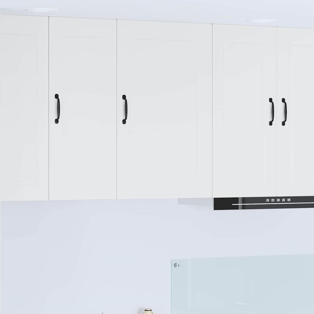 vidaXL Küchenwandschrank mit Regal Weiß 50 x 31 x 80 cm Holzwerkstoff