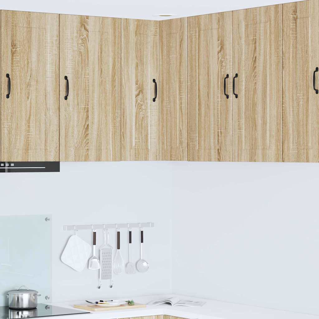 vidaXL Küchenwandschrank Sonoma-Eiche 57 x 57 x 80 cm Holzwerkstoff