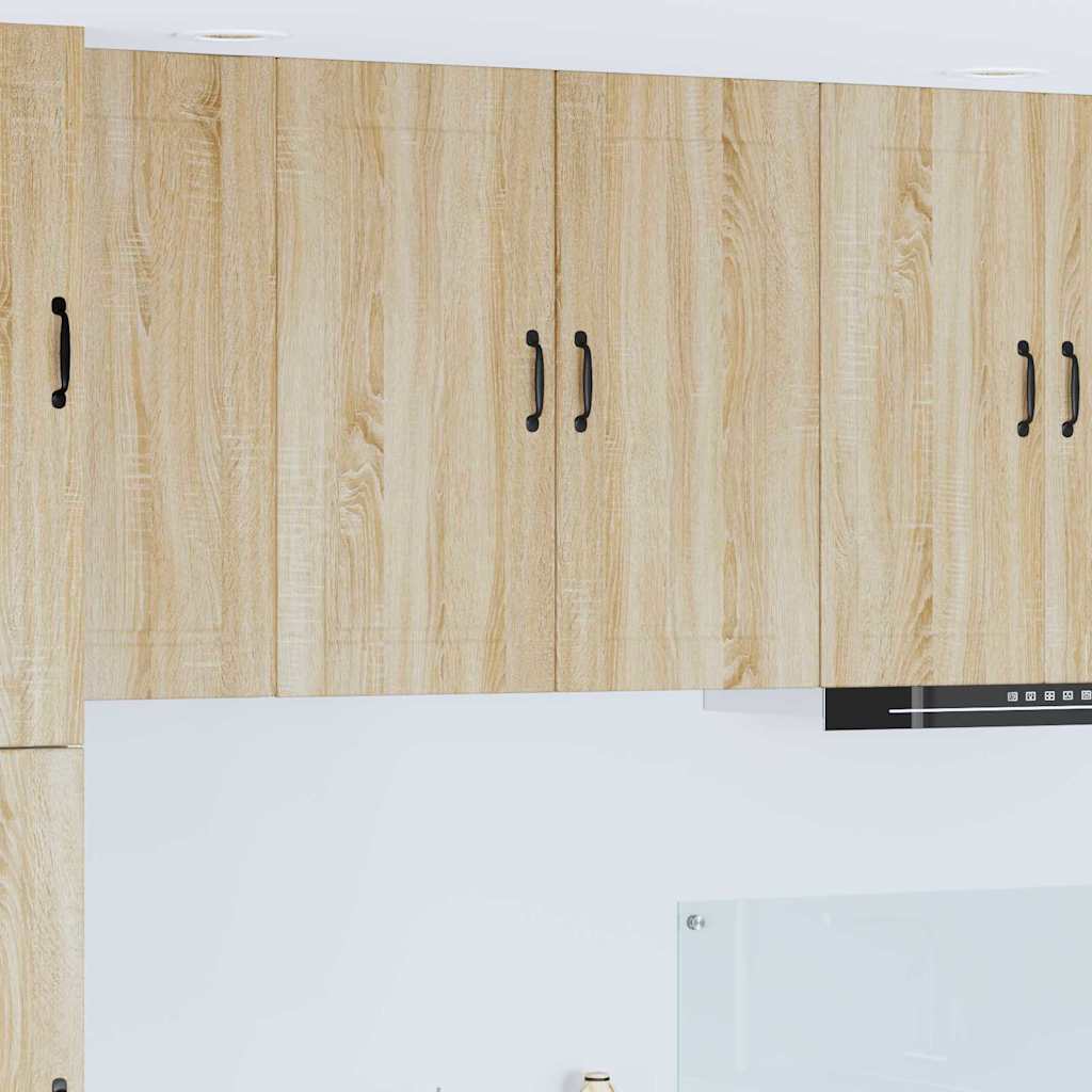 vidaXL Küchenwandschrank Sonoma-Eiche 80 x 31 x 80 cm Holzwerkstoff