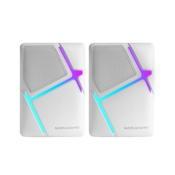 Altoparlanti PC Mars Gaming MSHW Bianco