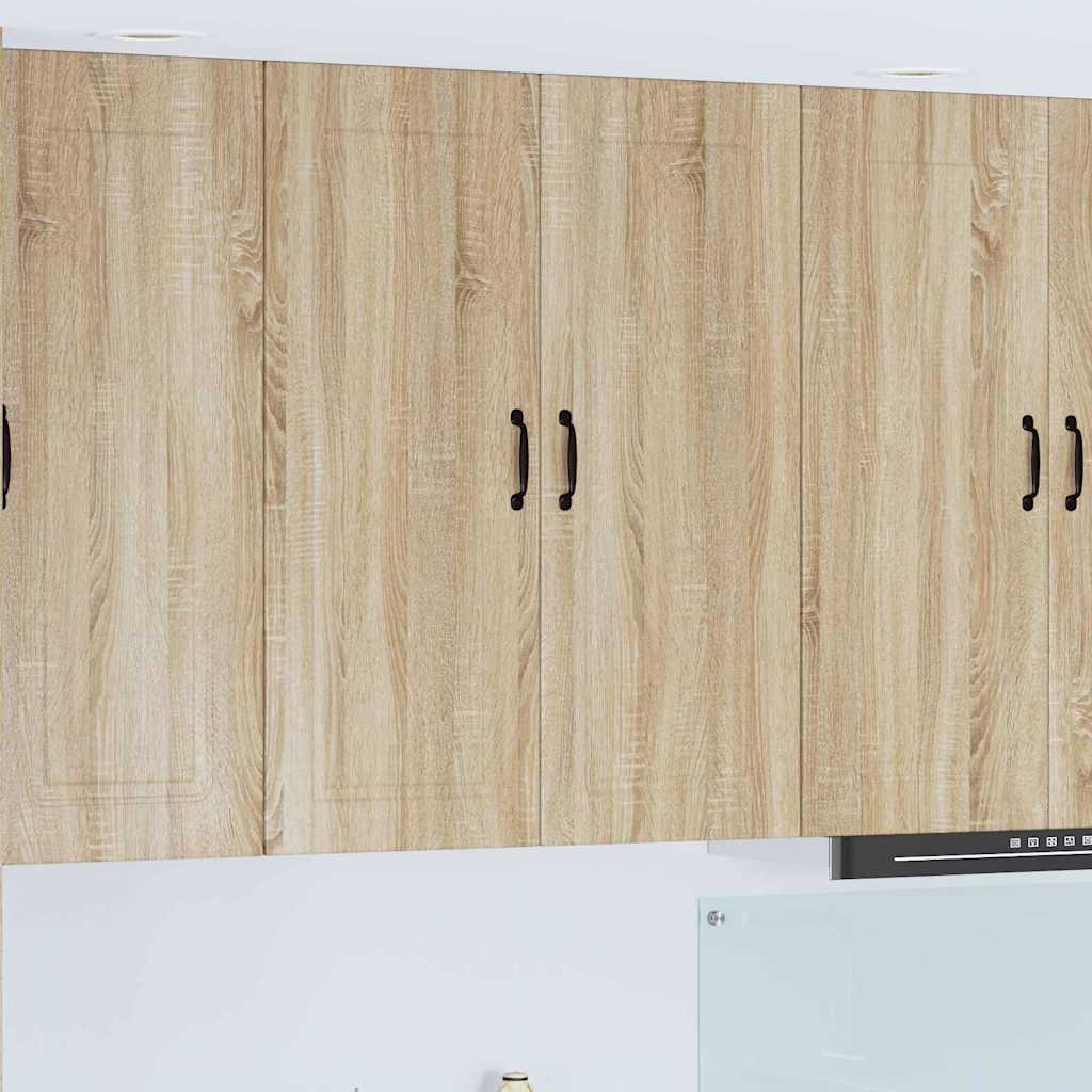 vidaXL Küchenwandschrank Sonoma-Eiche 80 x 31 x 100 cm Holzwerkstoff