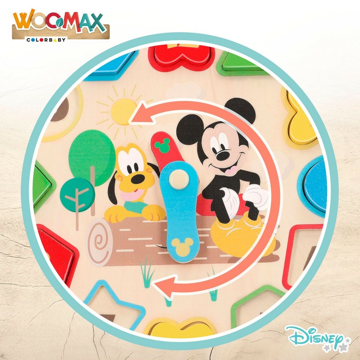 Gioco Educativo Disney Orologio (6 Unità) - Image 3