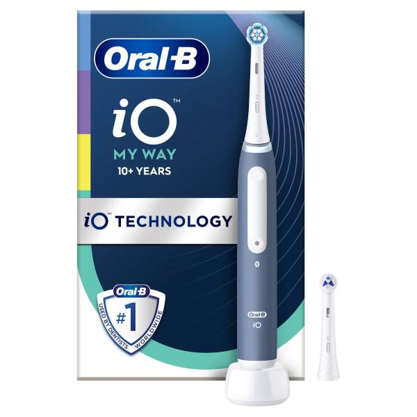 Spazzolino da Denti Elettrico Oral-B IO 4 MY WAY Azzurro