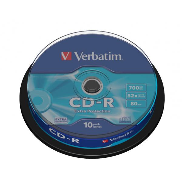CD-R Verbatim 2069211 52x (10 Unità)