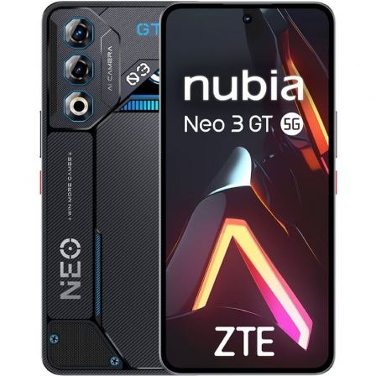 Smartphone ZTE Nubia Neo 3 GT Octa Core 12 GB RAM 256 GB Nero 6,8"