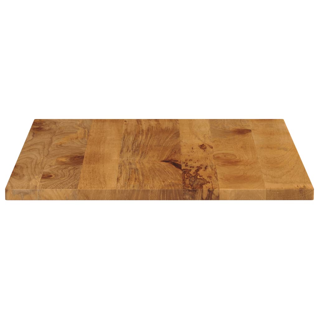 vidaXL Tablero de mesa rectangular madera maciza mango 110x80x2,5 cm - Image 4