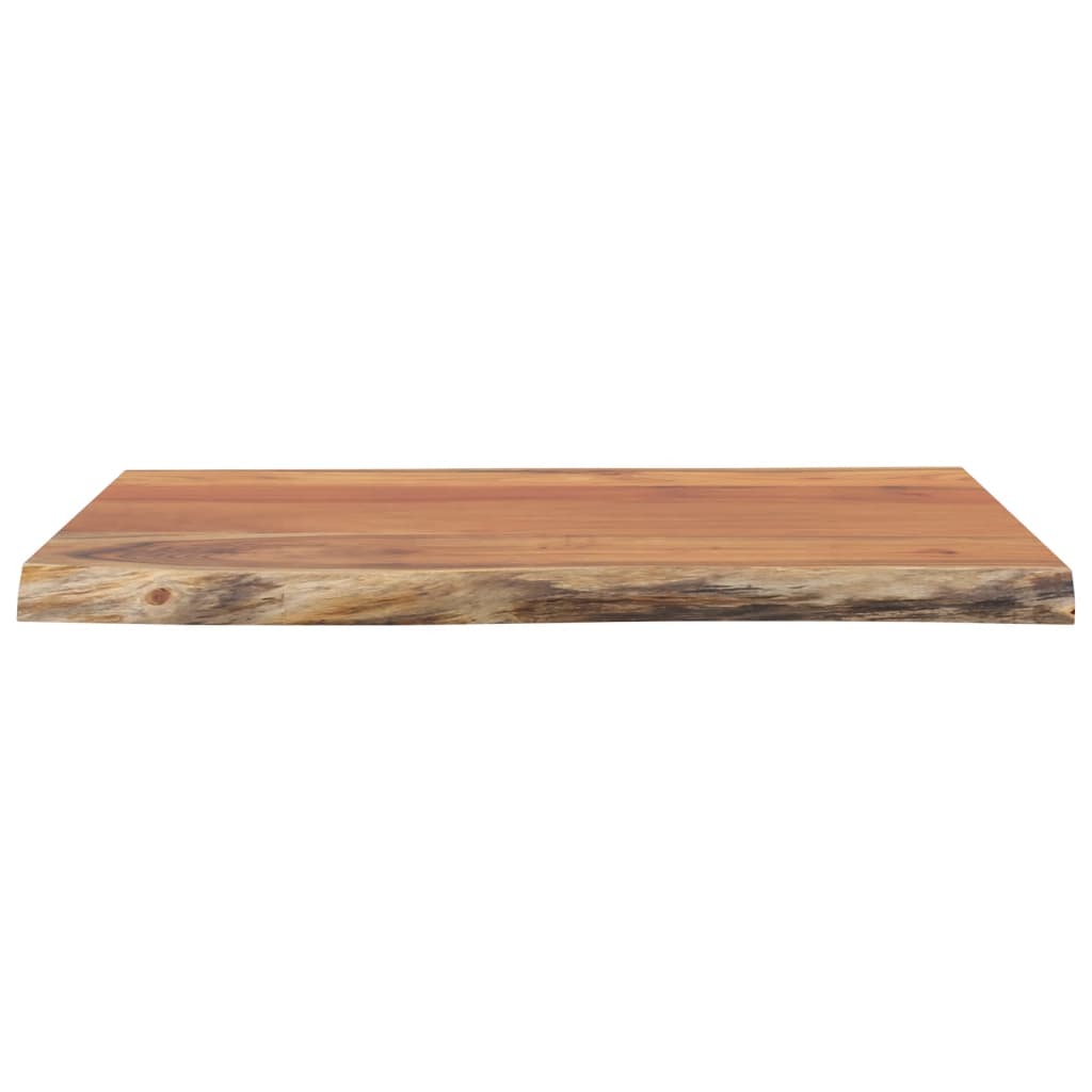 vidaXL Tablero de mesa rectangular acacia borde vivo 40x40x2,5 cm - Image 5