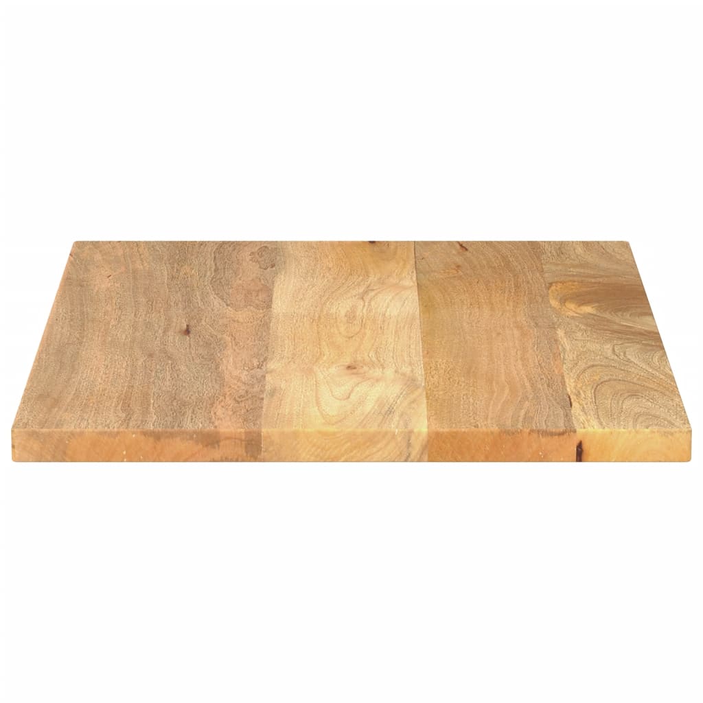 vidaXL Tablero de mesa rectangular madera maciza mango 80x70x3,8 cm - Image 4