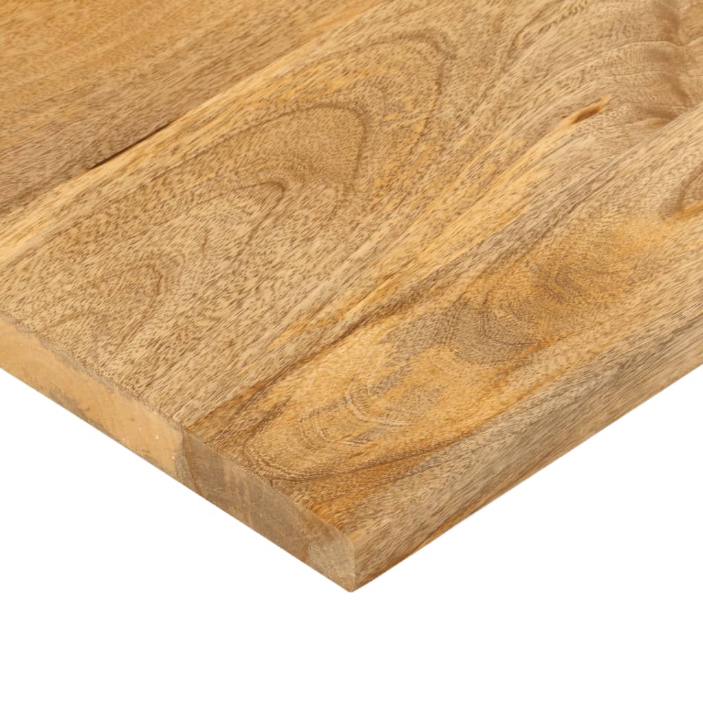 vidaXL Tablero de mesa rectangular madera maciza mango 80x70x3,8 cm - Image 6