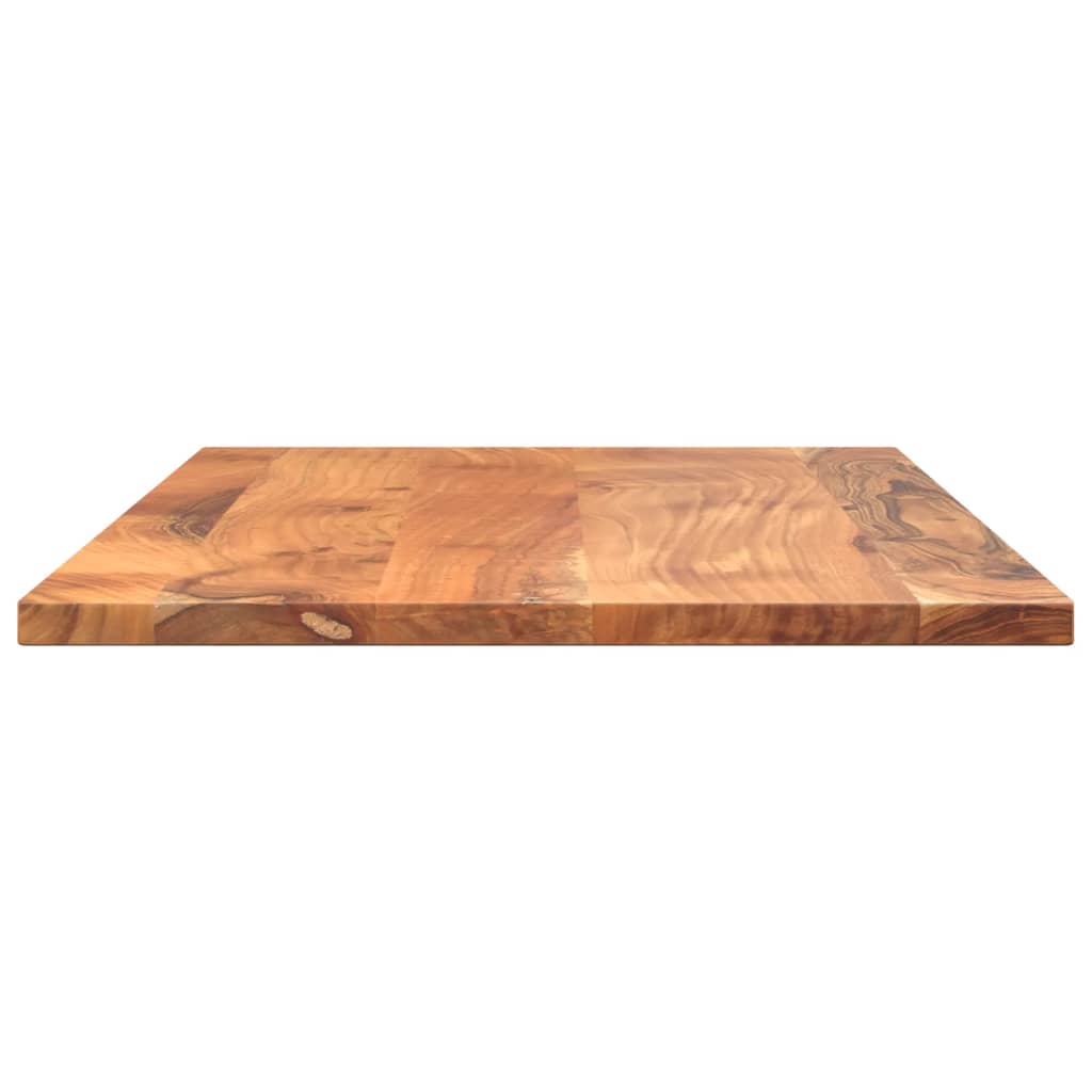 vidaXL Tablero de mesa rectangular madera maciza acacia 90x70x3,8 cm - Image 4