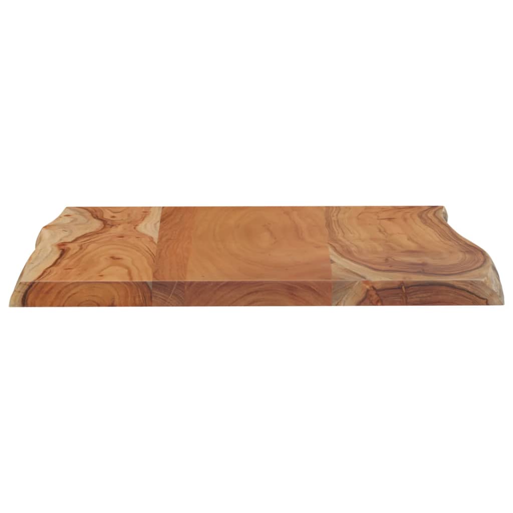 vidaXL Tablero de mesa rectangular acacia borde vivo 50x40x2,5 cm - Image 6
