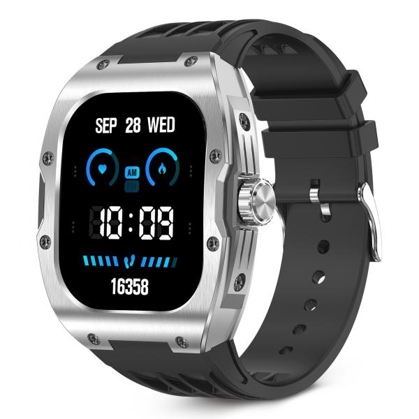 Smartwatch KSIX Hero Nero 1,95" 45 mm