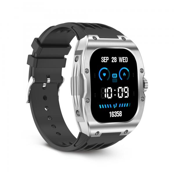Smartwatch KSIX Hero Nero 1,95" 45 mm - Image 3