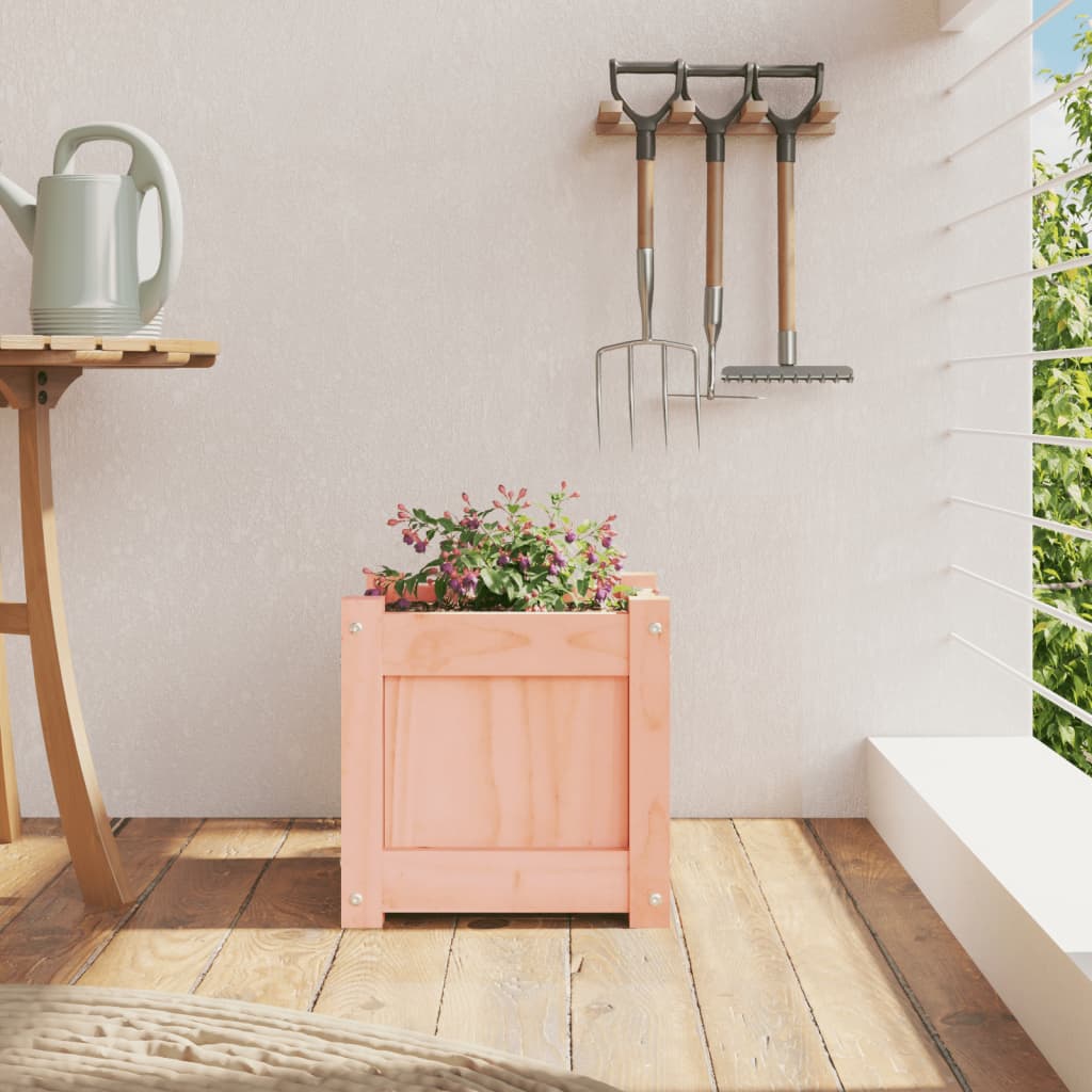 vidaXL Pflanzkübel 31x31x31 cm Massivholz Douglasie - Image 3