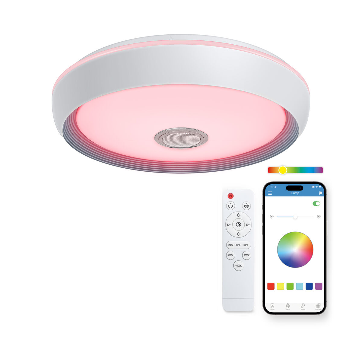 Plafoniera LED KSIX Glory F 58,3 w 6200 Lm (3000k - 6500k) - Image 3