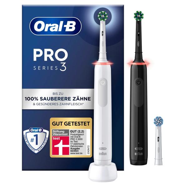 Spazzolino da Denti Elettrico Oral-B PRO 3 3900N Bianco