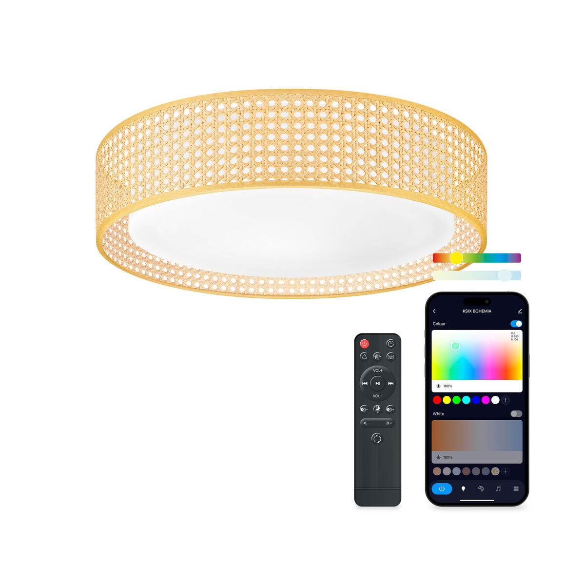 Plafoniera LED KSIX Bohemia E 35 W 4000 Lm