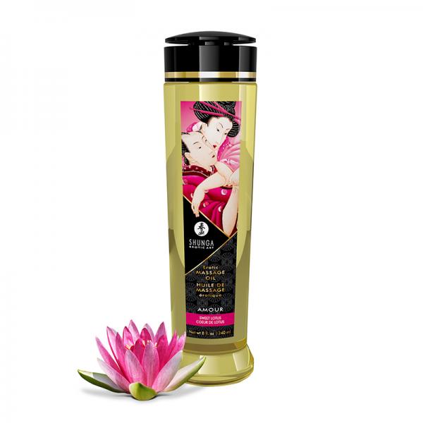 Olio per Massaggio Erotico Shunga 240 ml Loto Organica