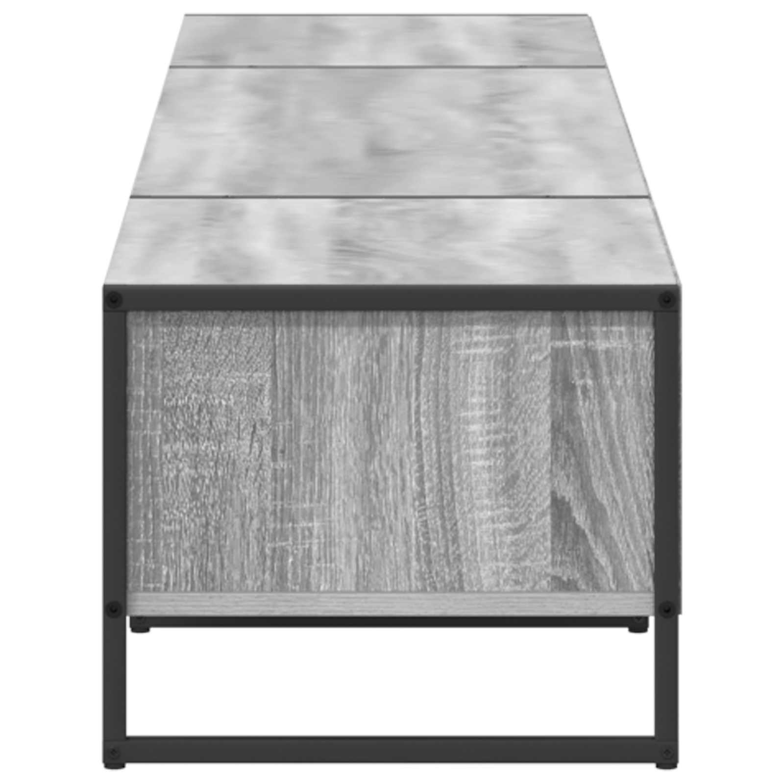 vidaXL Meuble TV Gris Sonoma 170,5 x 36 x 30,5 cm Bois d'ingénierie - Image 6