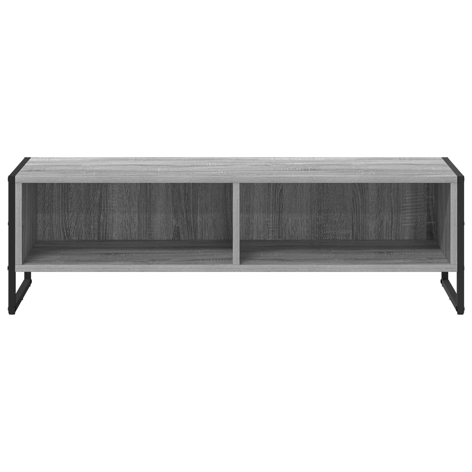 vidaXL Meuble TV Gris Sonoma 100 x 36,5 x 30,5 cm Bois d'ingénierie - Image 5